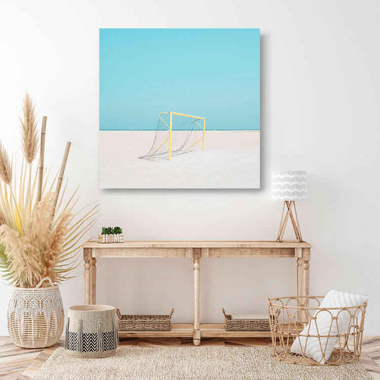 NUANCES ESTIVALES - Photographie d'art de Nicolas Rottiers 60x60 cm sur alu