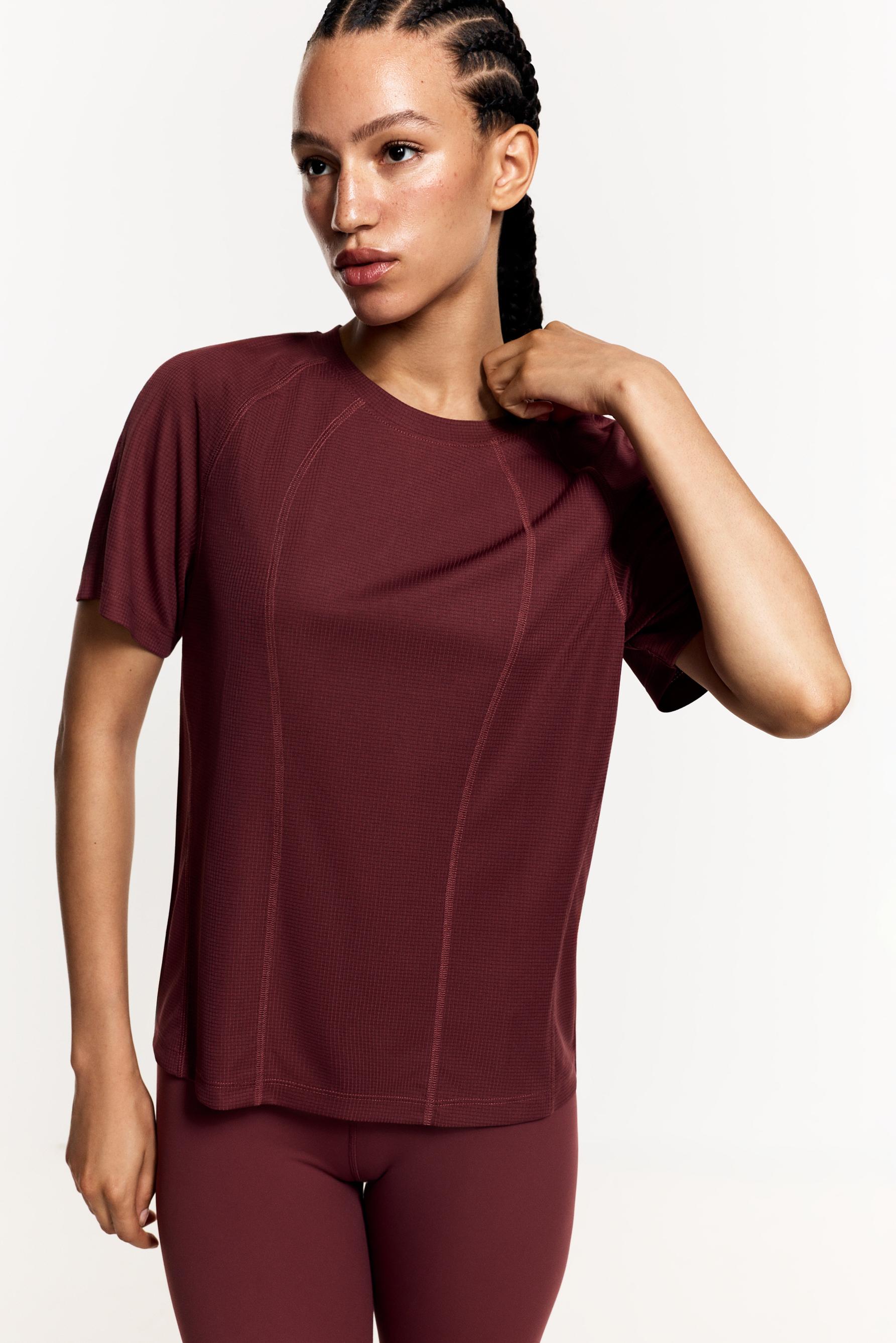 Camiseta deportiva costuras