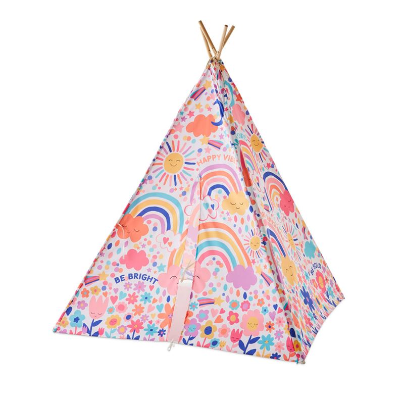 Kids Rainbow Burst Teepee