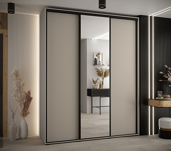 Armoire Dakota 3 a portes coulissantes 200/45/235,3portes