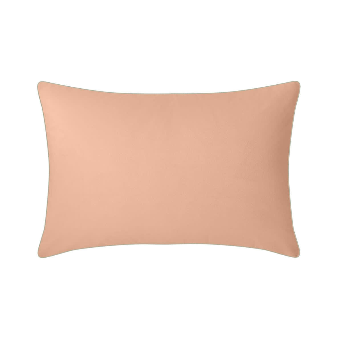 GATSBY - Housse de coussin unie en velour rose 40x60