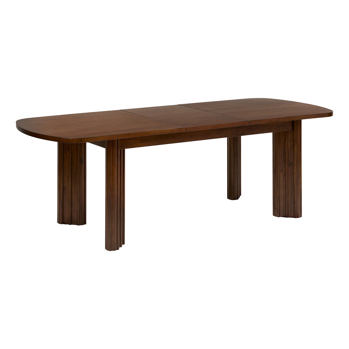 Mesa de jantar extensível RIKAYA em madeira acácia 180/230cm