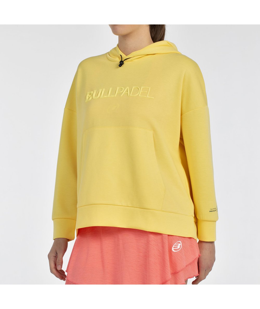 SUDADERA BULLPADEL SILBA AMARILLO