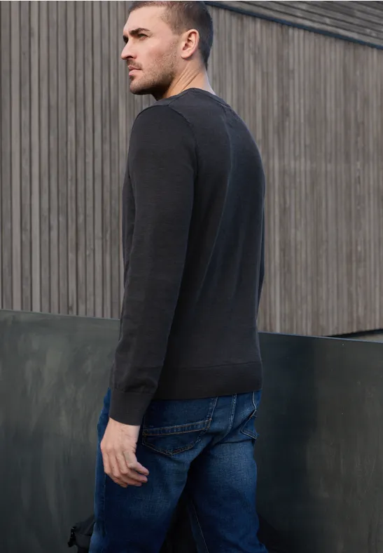 Pullover mit Washed-Effekt