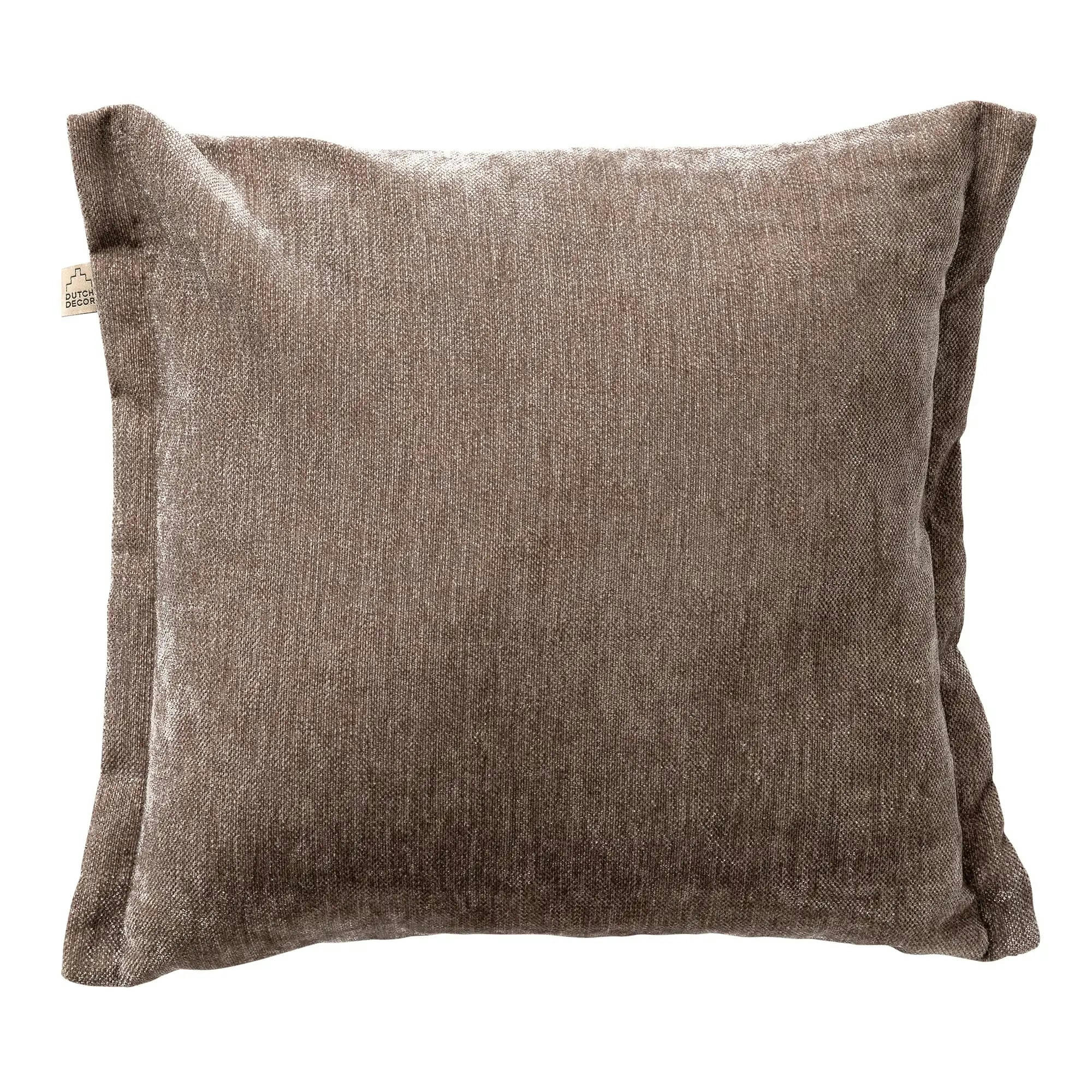 - Housse de coussin multicolore en polyester-45x45 cm uni