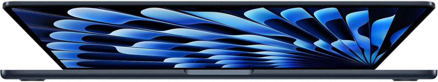 2023 Apple MacBook Air with Apple M2 Chip with 8-Core CPU/10-Core GPU (15-inch  8GB RAM  256GB SSD Storage) (QWERTY English) Midnight (Renewed)