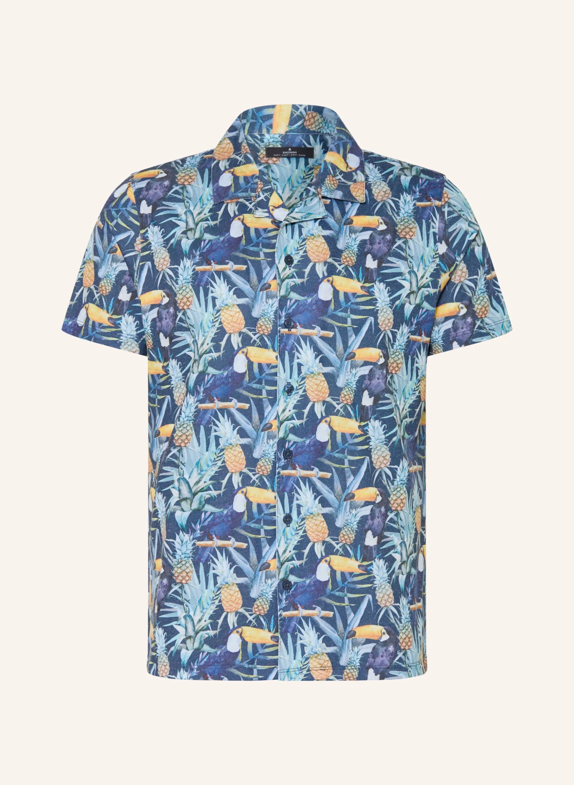 RAGMAN Resorthemd Regular Fit aus Jersey