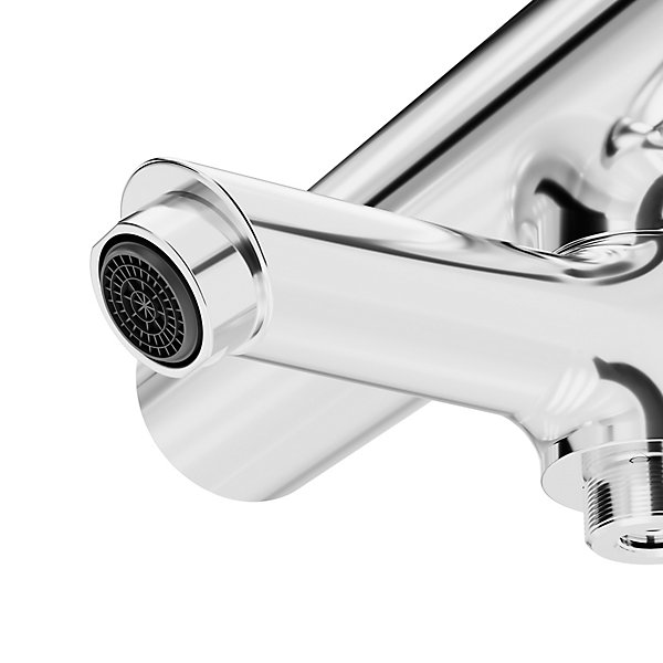 Mitigeur bain-douche chrome GoodHome Nyasa