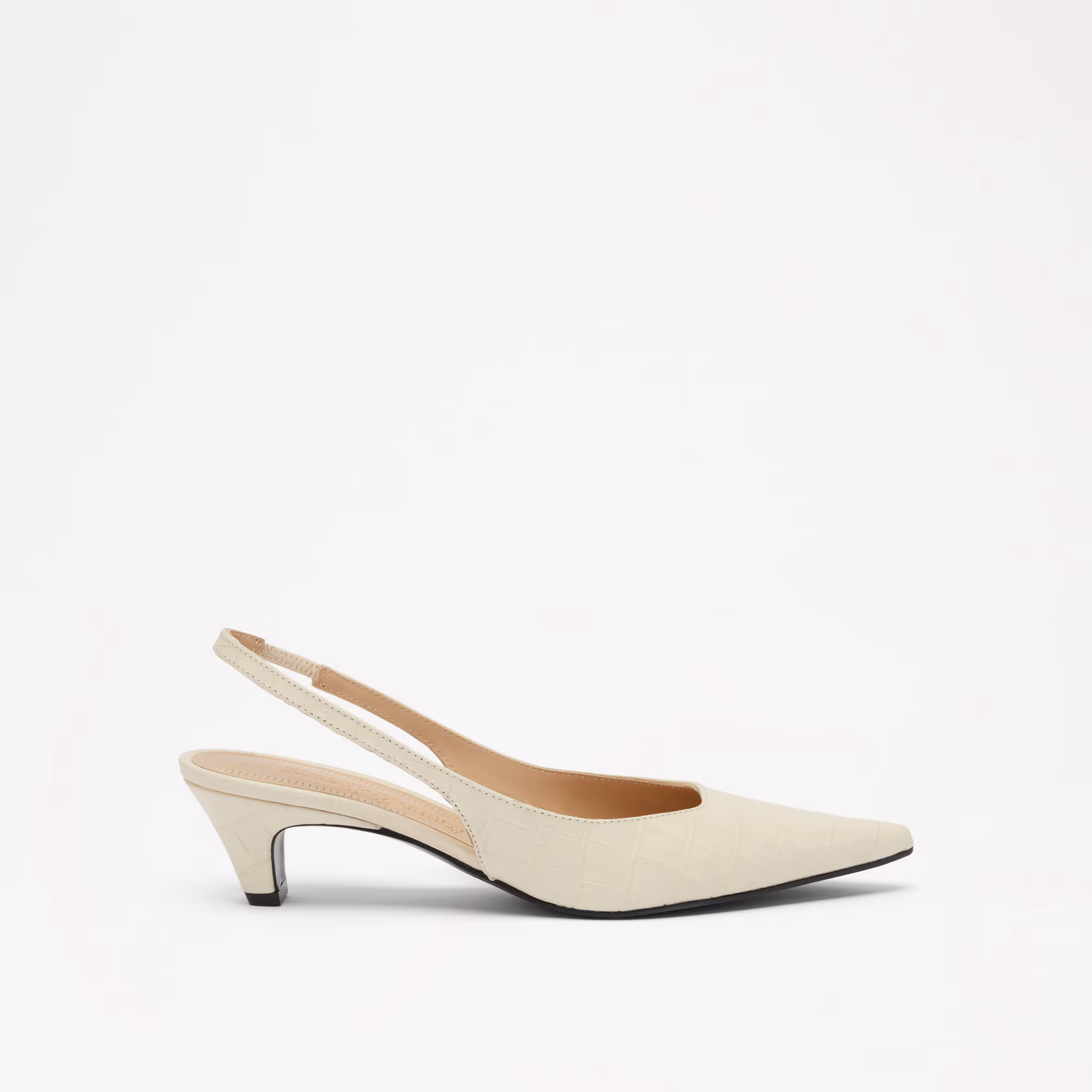 Stand Out Sling<br>Slingback Kitten Heel
