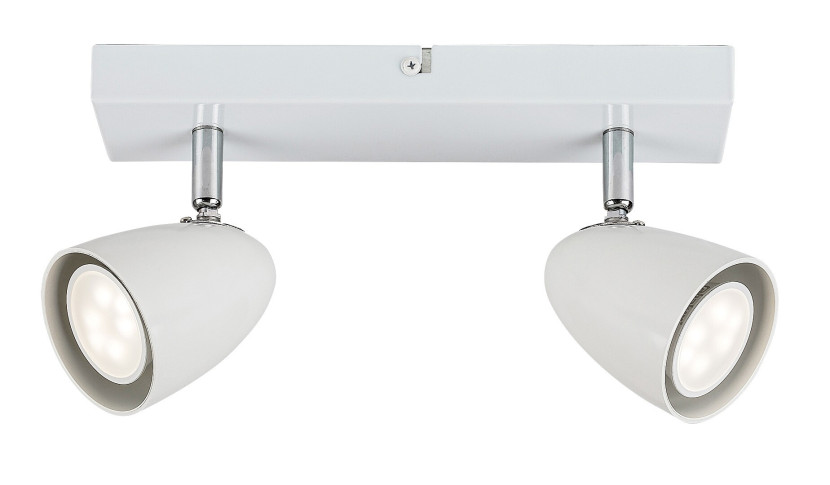 Spot listwa biały PERICO 2xGU10x5W wym:15x26x7cm IP20 Rabalux