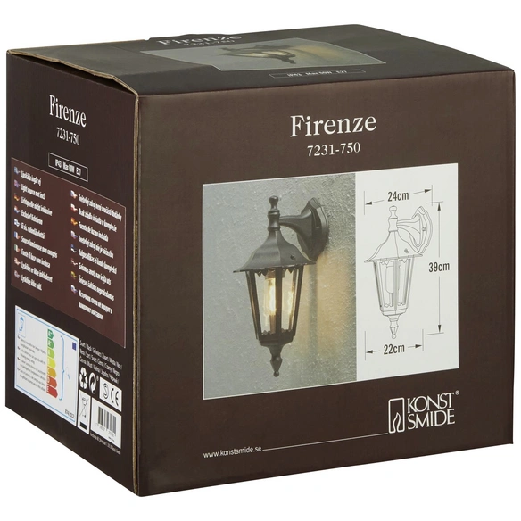 Außenwandleuchte »Firenze«, 60 W