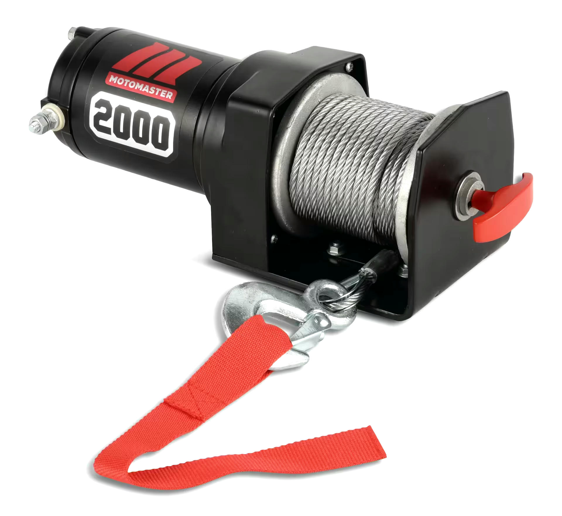 MotoMaster Steel Winch, 2000-lb