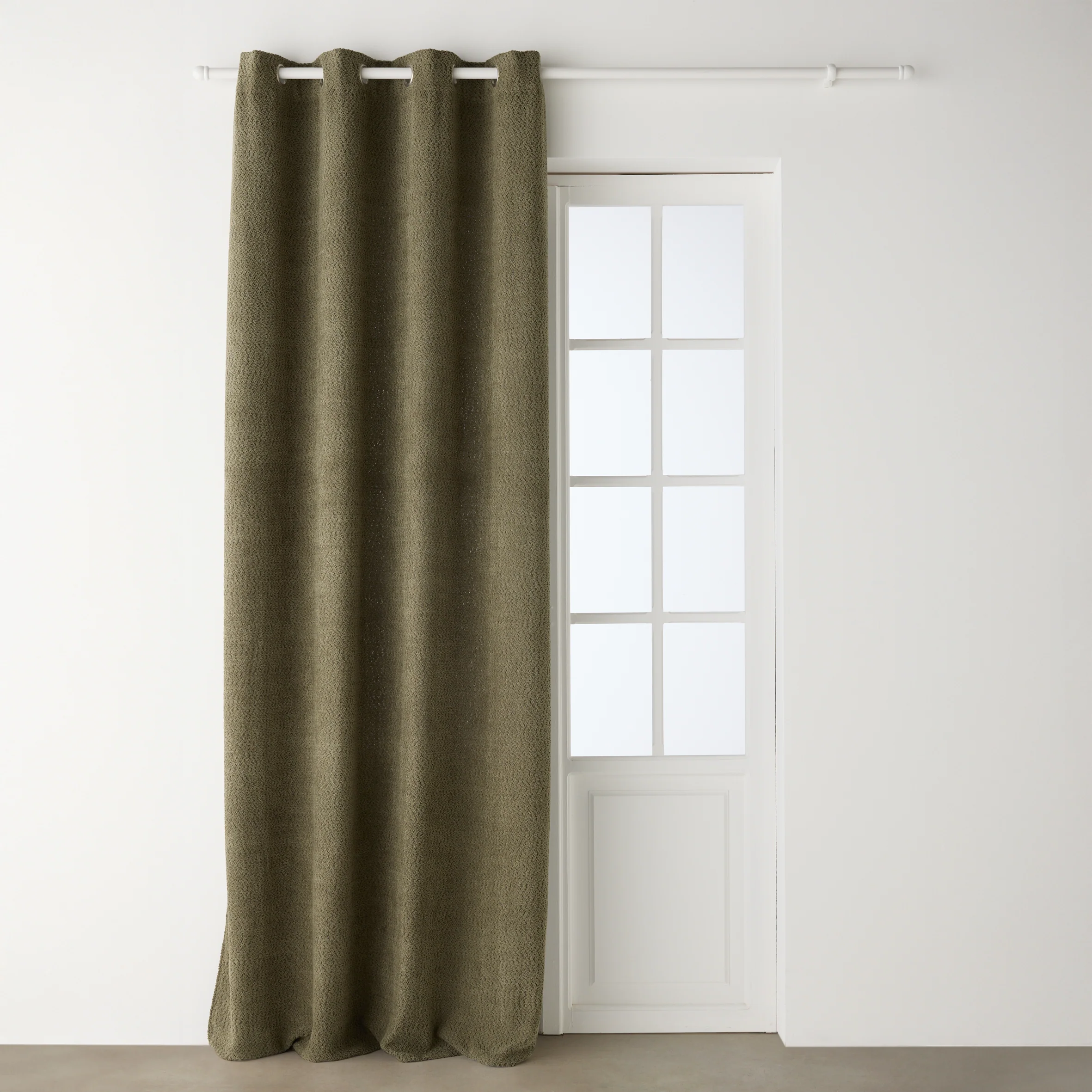 Rideau DOOLIN coloris kaki 140 x 260 cm