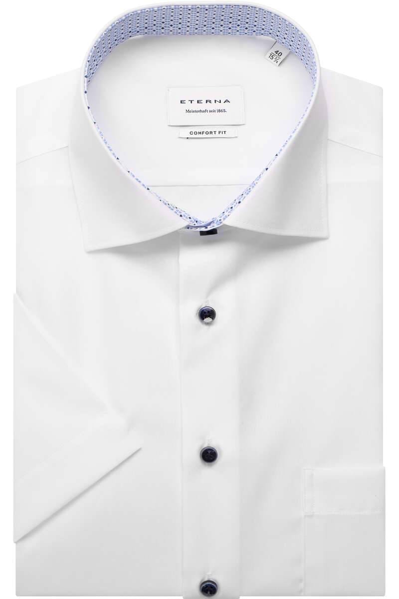 ETERNA Comfort Fit Hemd weiss, Einfarbig