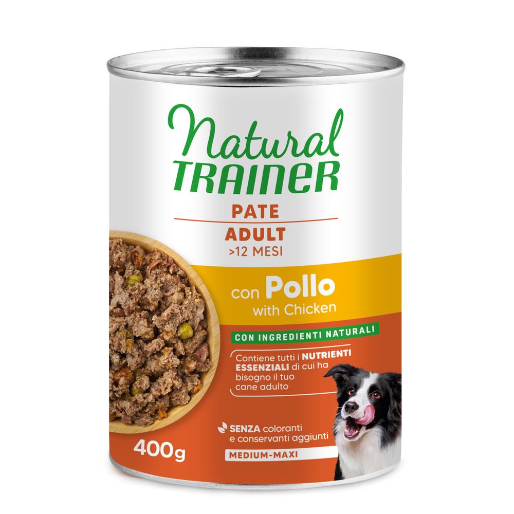 Natural Trainer Pate Medium & Maxi Adult