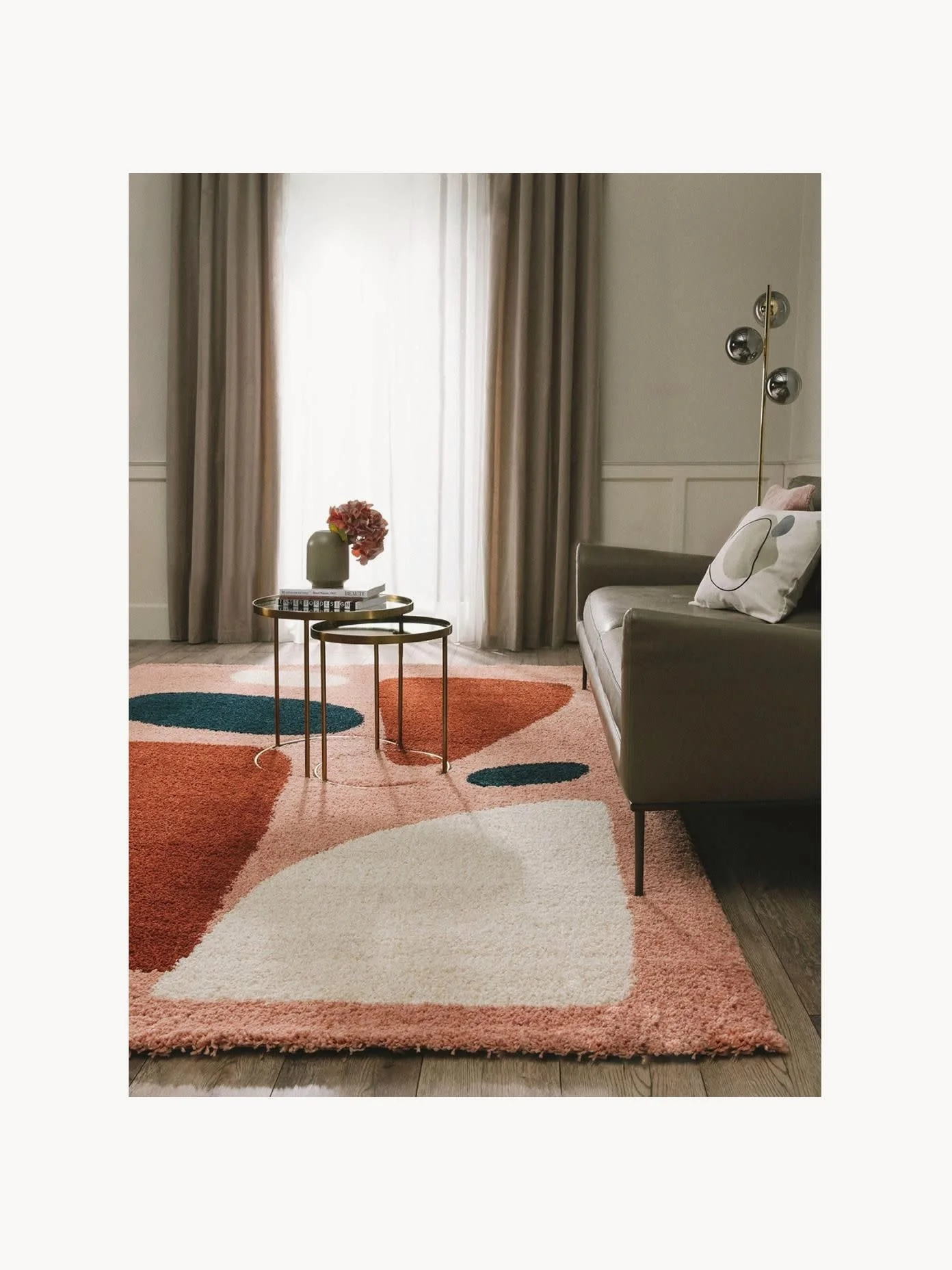 Hochflor-Teppich Louise