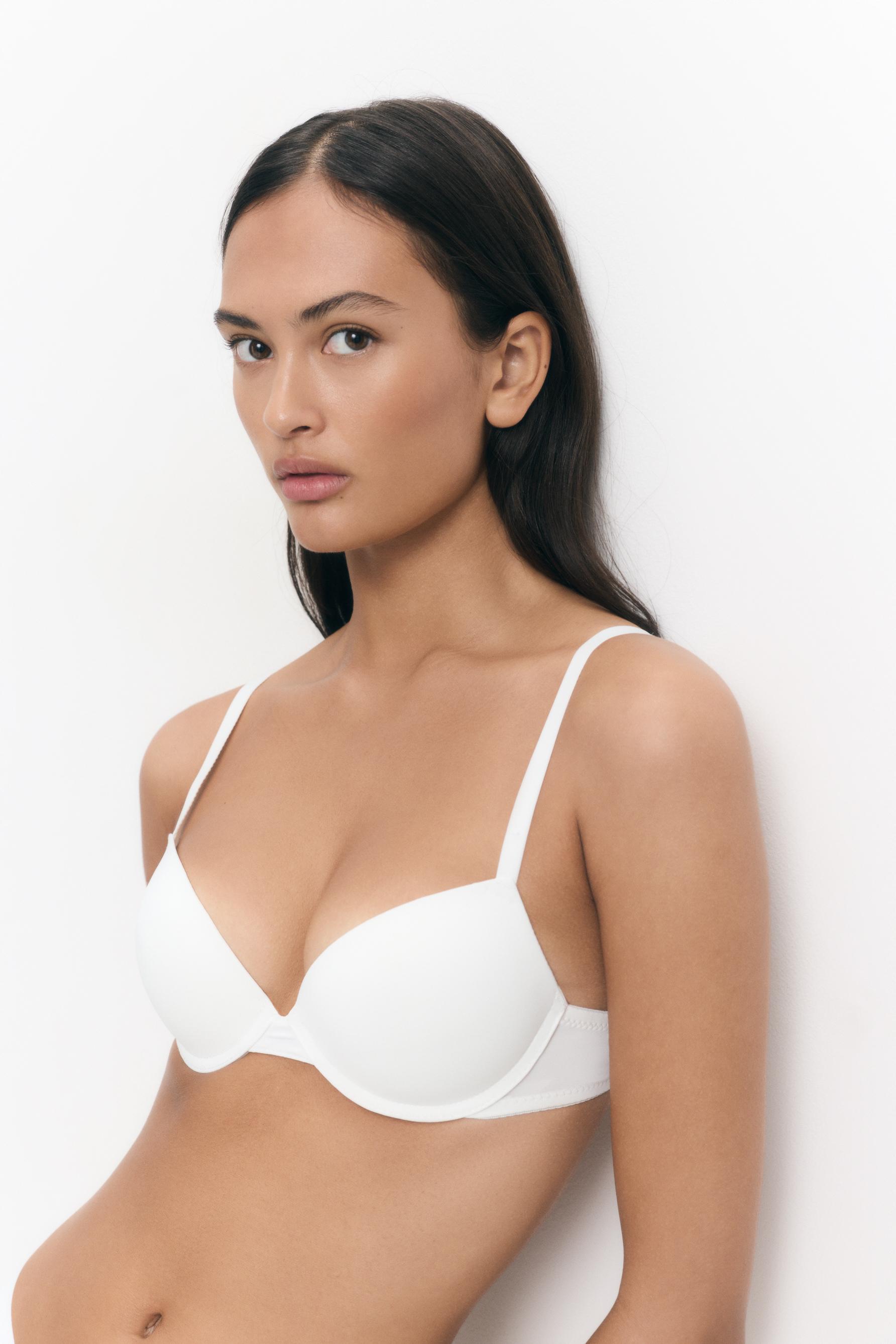 Sujetador clásico push up microfibra