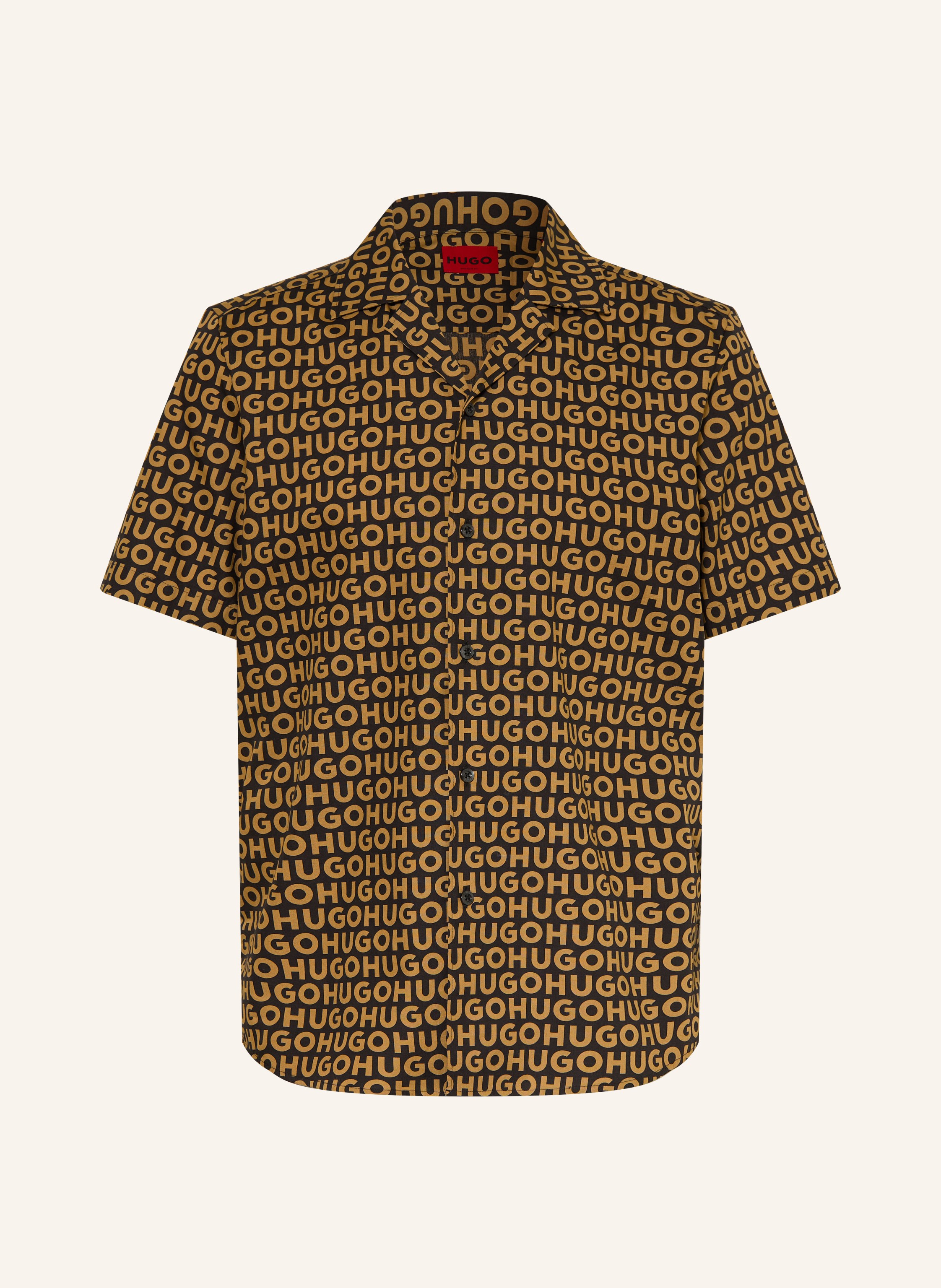 HUGO Resorthemd ELLINO Relaxed Fit