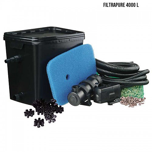 Kit filtre de bassin Filtrapure PlusSet, Filtre 4000