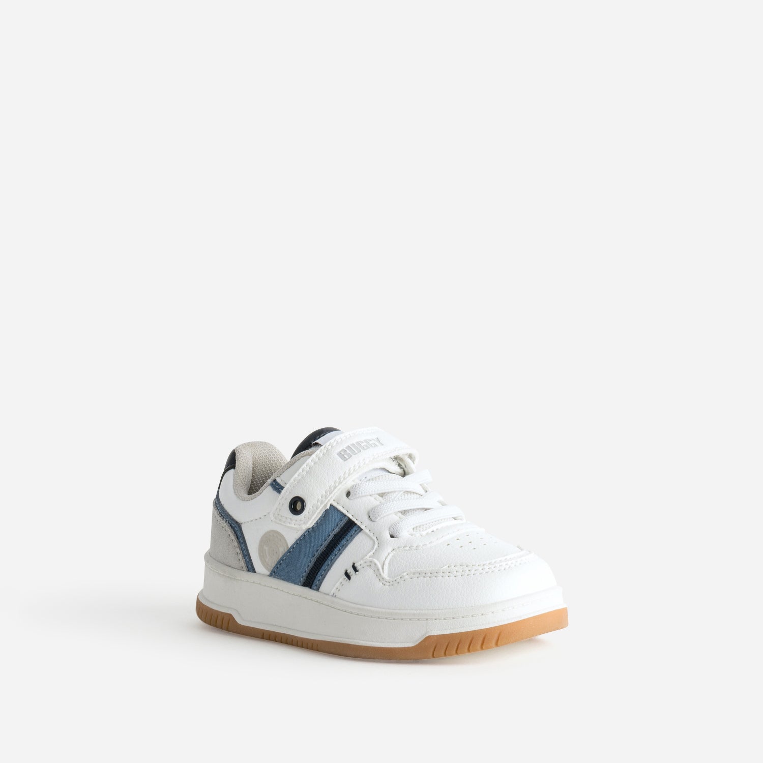 Tennis BUGGY blanche, bleue, grise