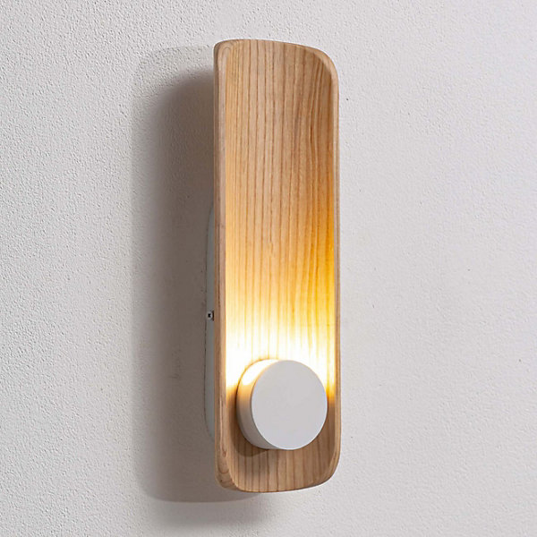 Applique murale bois et métal LED intégrée - Sparrow