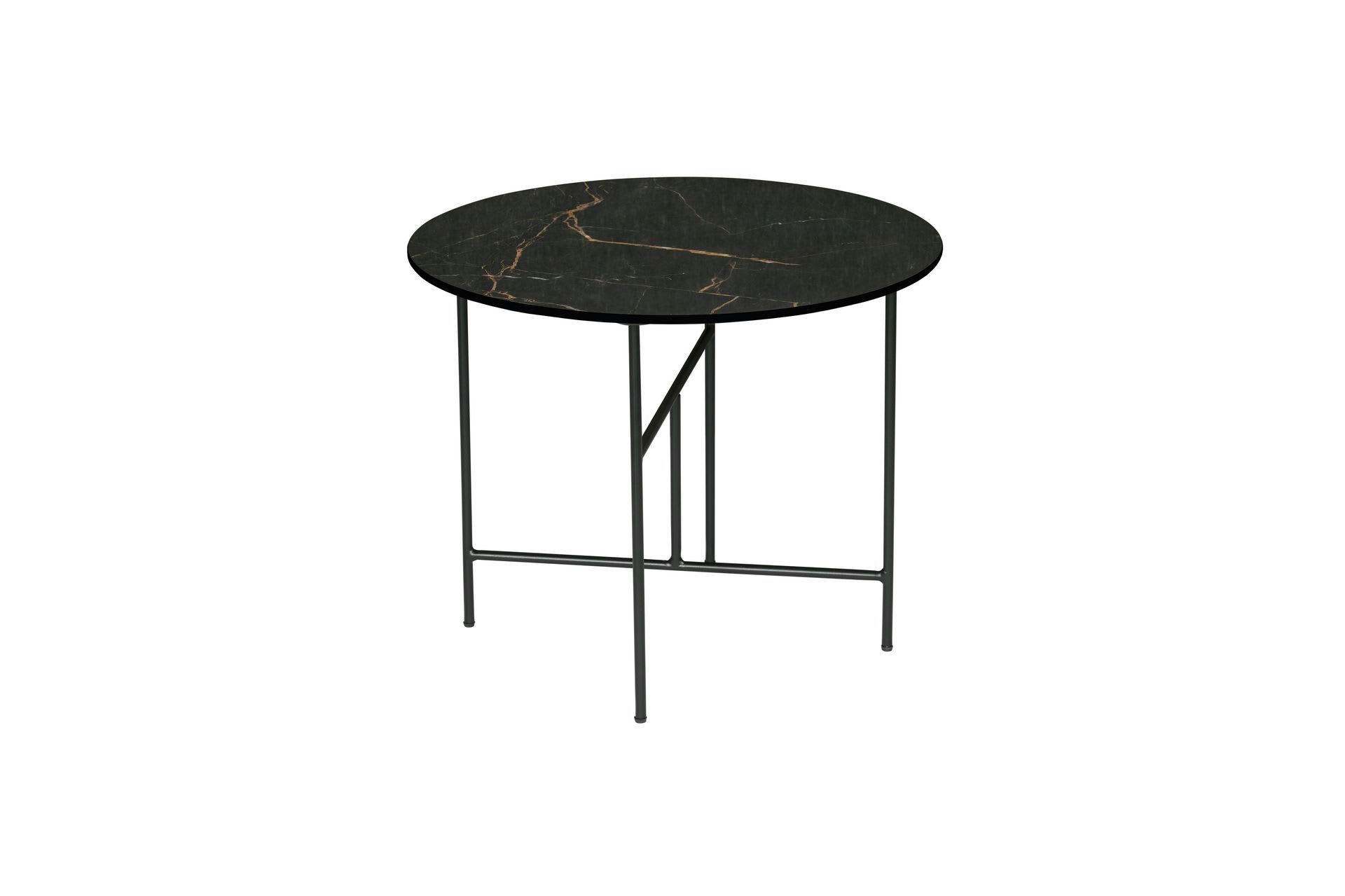 VIDA - Table basse avec marbre noir
