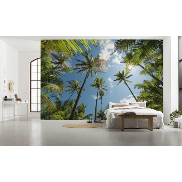 Vliestapete »Coconut Heaven «, Breite 450 cm, seidenmatt