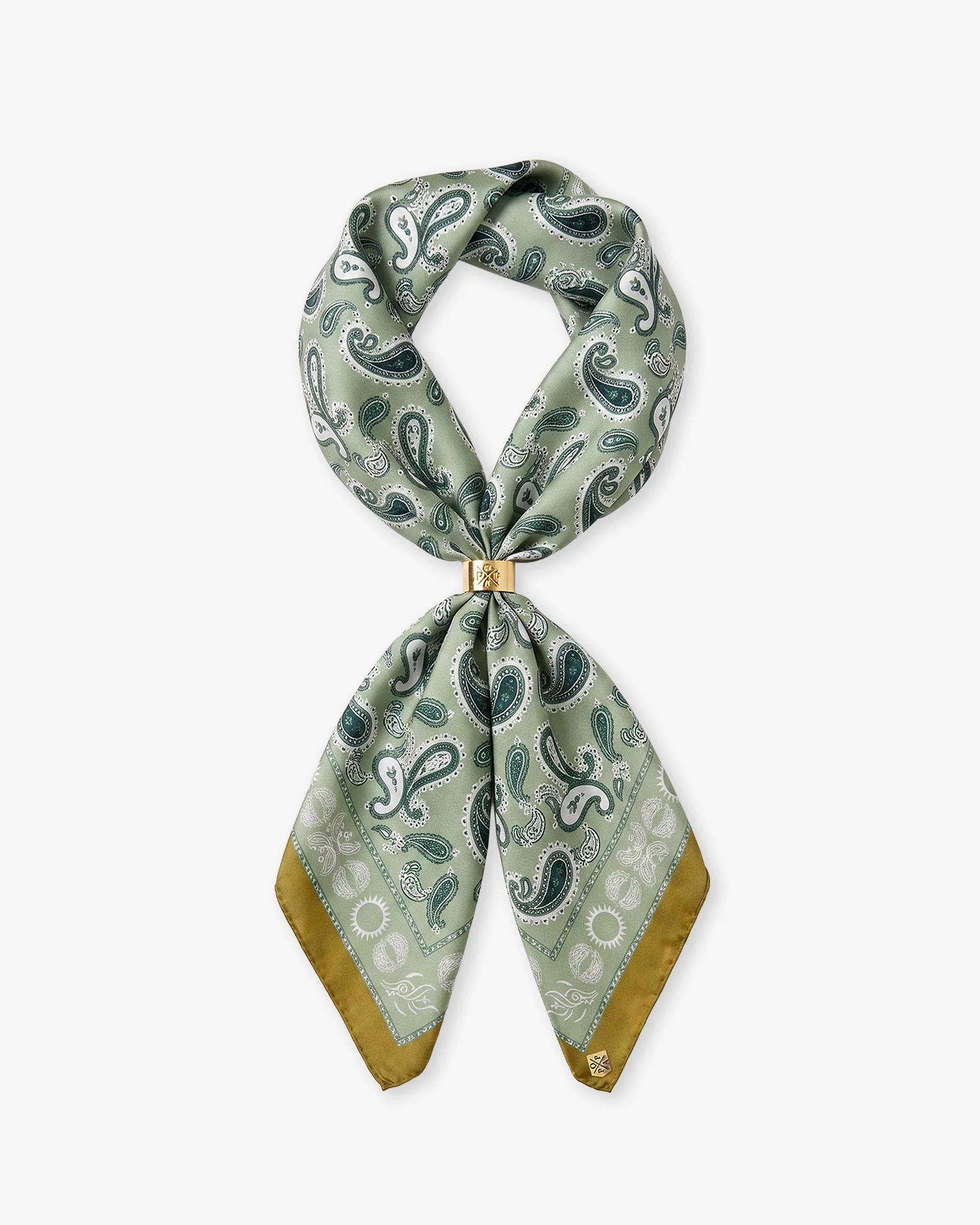 Pañuelo Cachemir Verde
