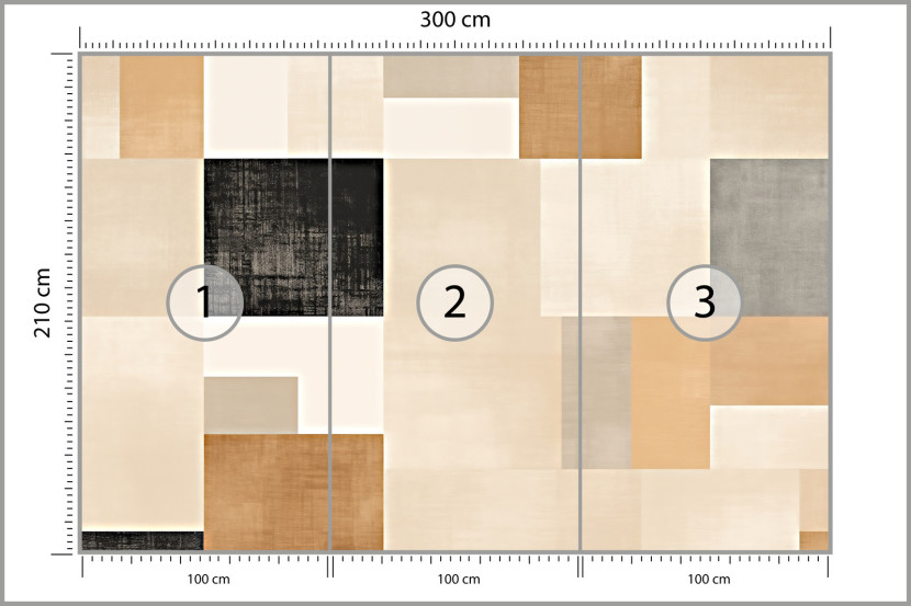 Fototapeta Minimalistyczne Tło W Stylu Japandi 300x210cm