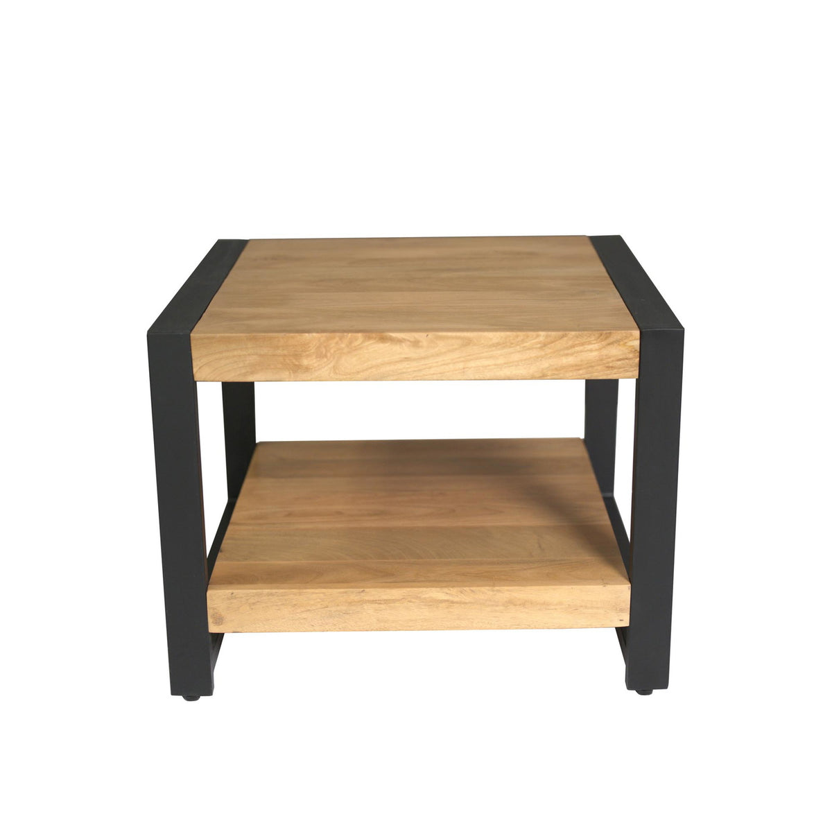 Starfurn Bijzettafel Britt - Rond Naturel Hout - Ø60x45cm