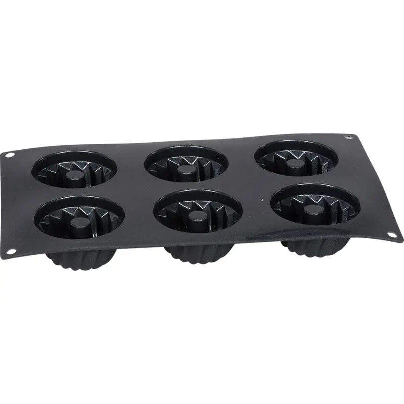 Gugelhupfform 6er-Set Starflex