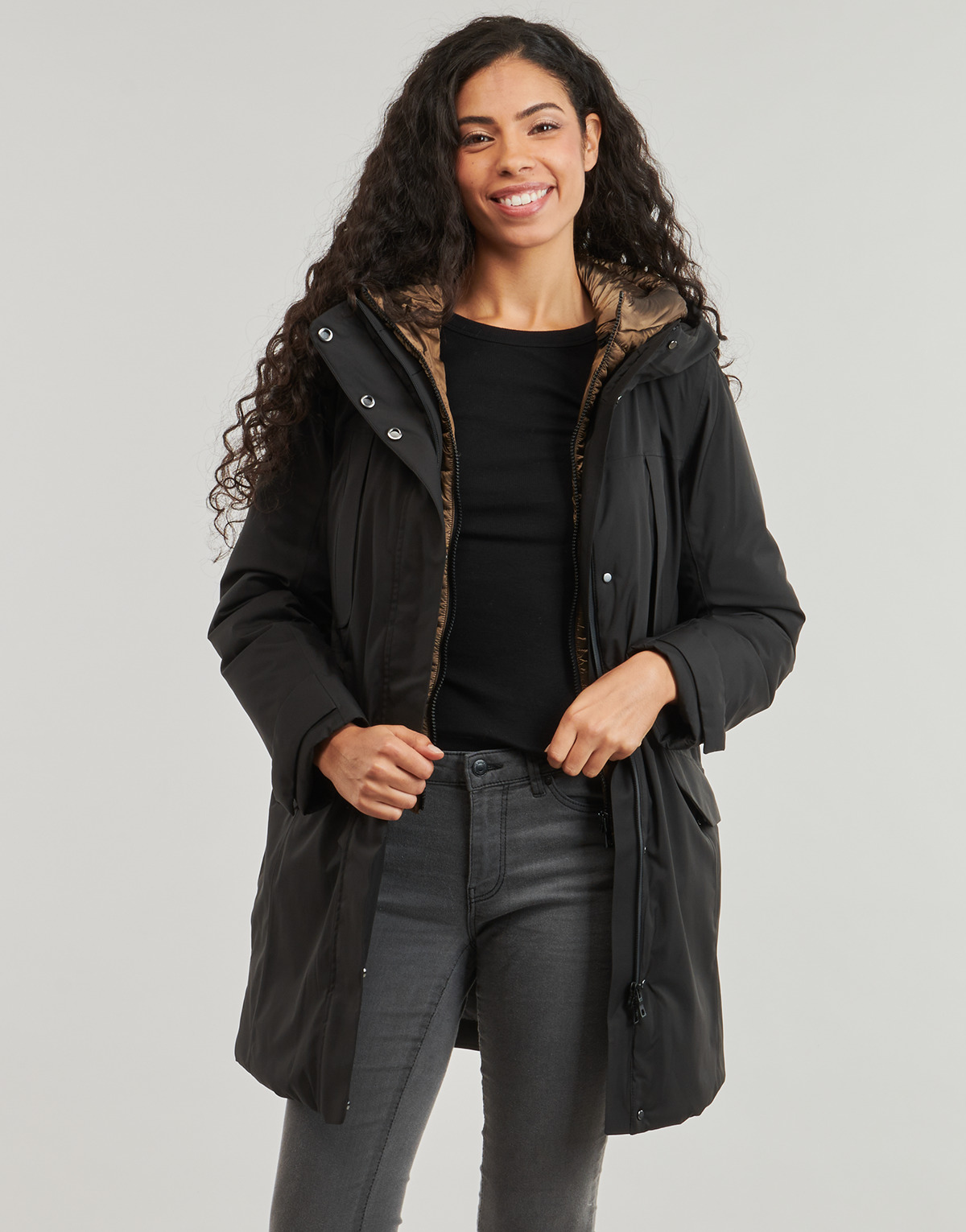 Geox - W FELICITY ABX LONG - Black