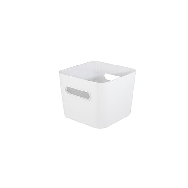 Bac de rangement Frigo carré Compact Square L - Blanc