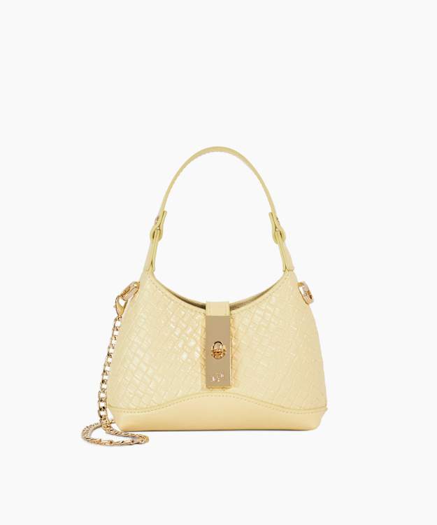 Supportive Yellow - Turn Lock Micro Bag