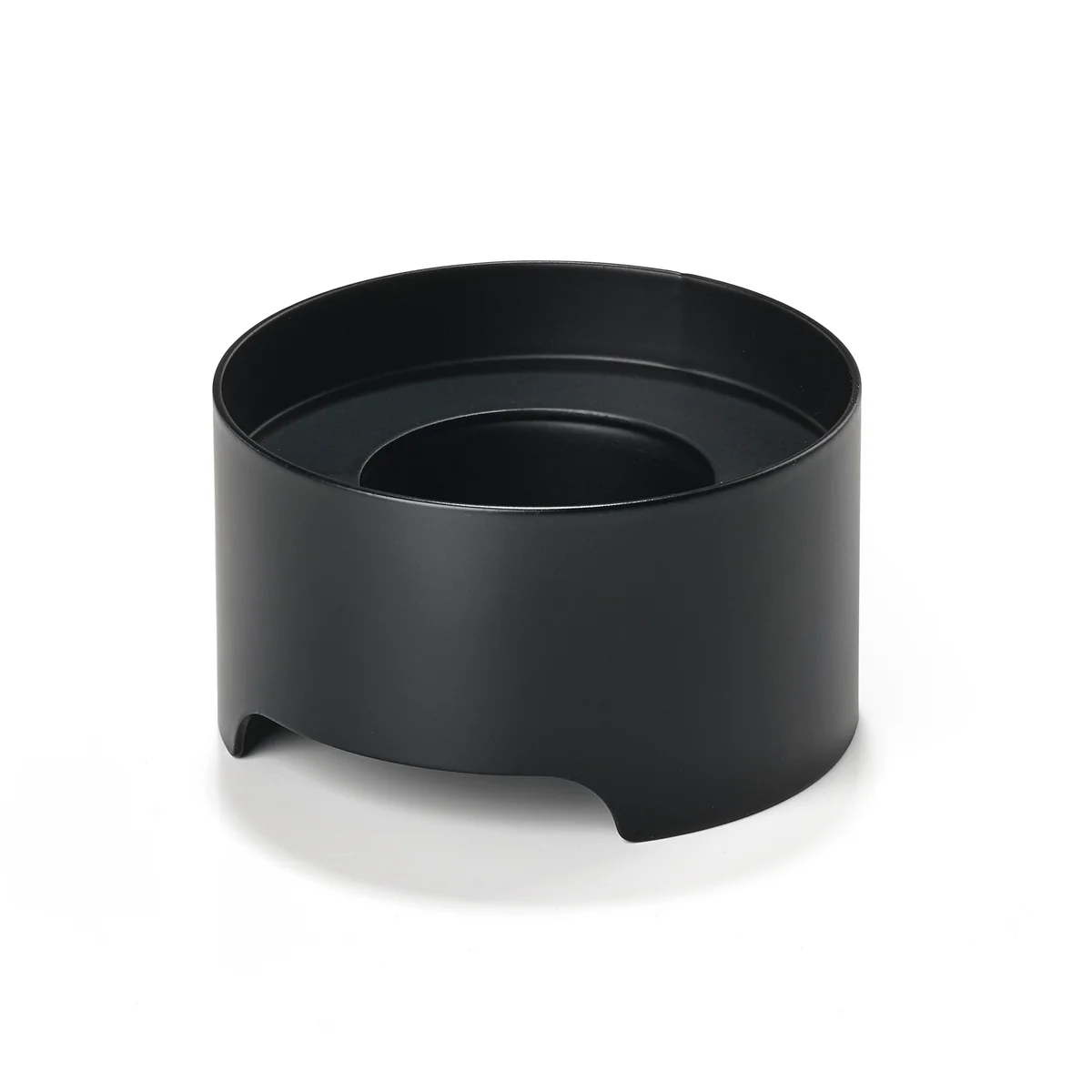Zone Denmark - Singles Teelichthalter, Ø 7.5 x 4.2 cm, schwarz