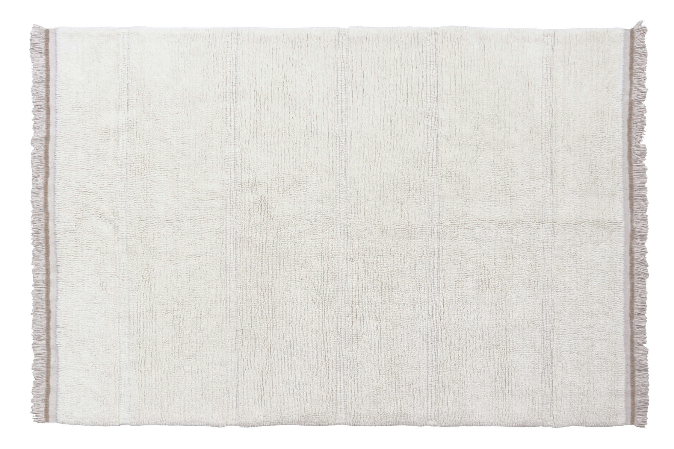 SHEEP OF THE WORLD - Tapis en laine blanc lavable 170x240