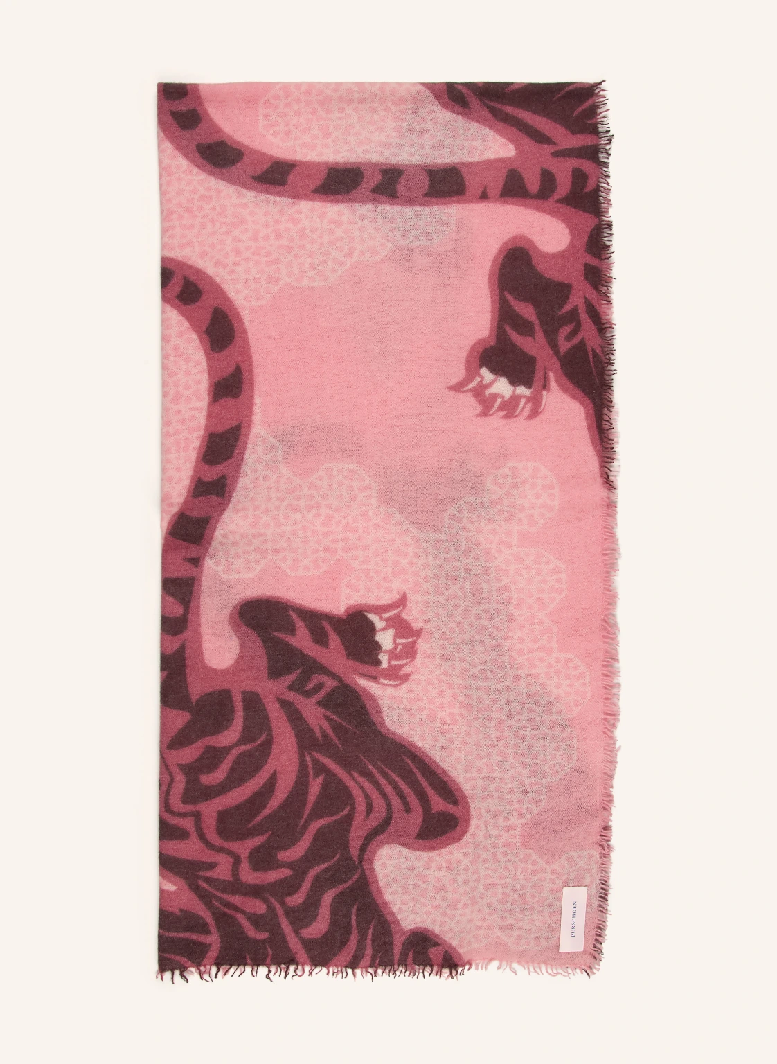 PURSCHOEN Cashmere-Schal BENGAL TIGER