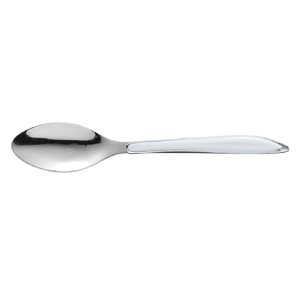 Cuillère Drop blanc et transparent