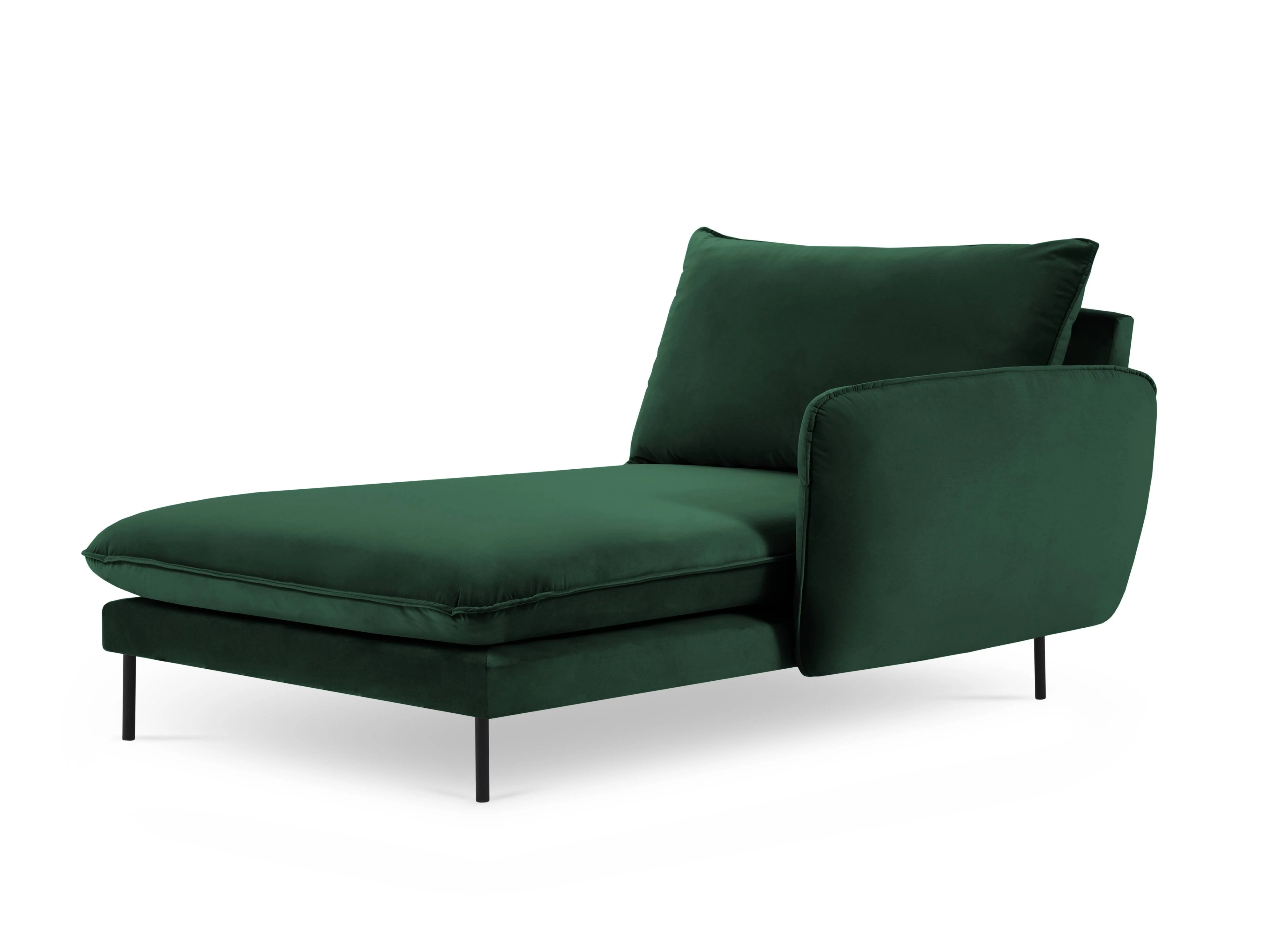Chaise longue Vienna rechts velvet