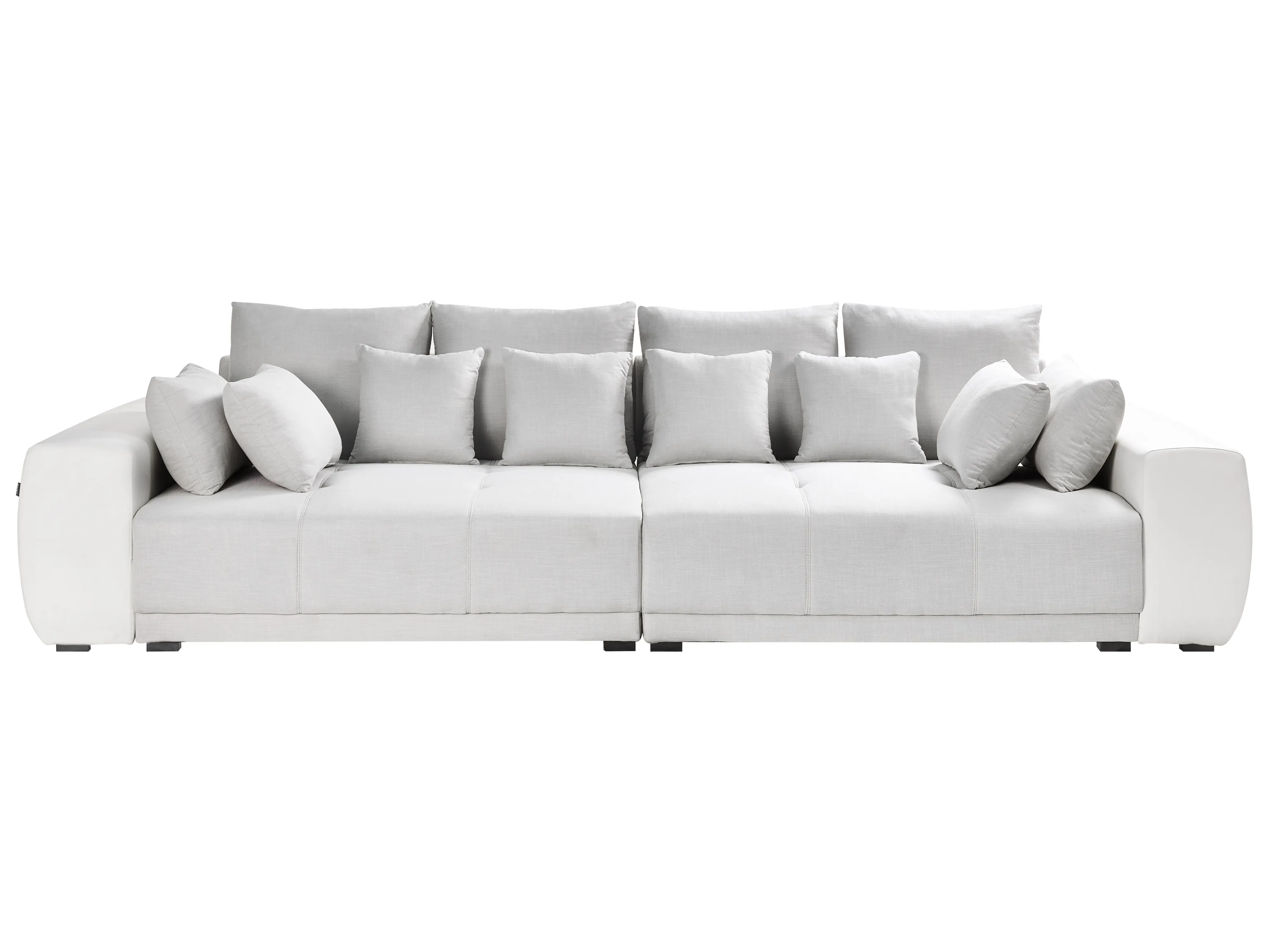 Sofa 4 Seater TORPO Fabric Light Beige