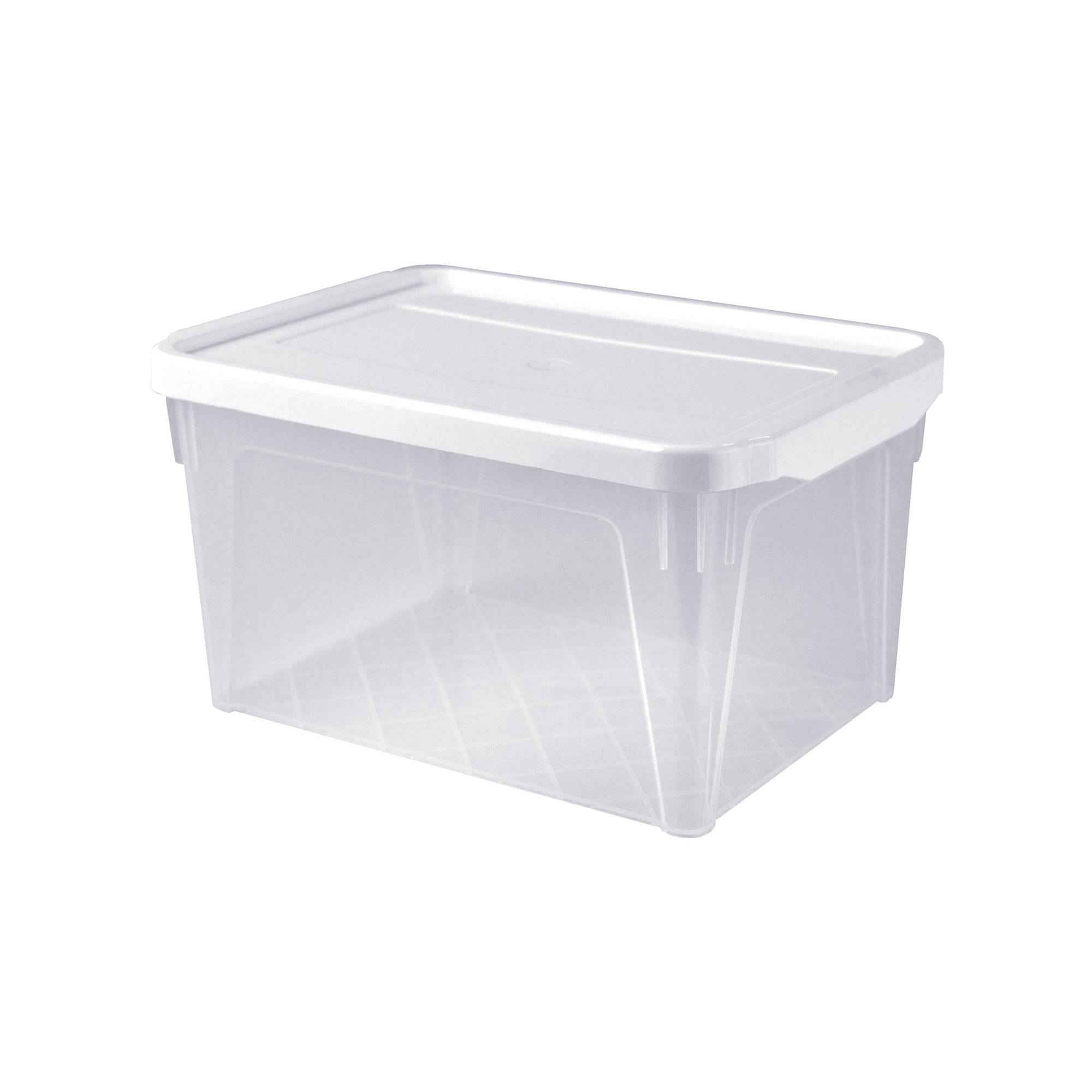 Whitefurze White Spacemaster Extra 2 Litre Storage Box
