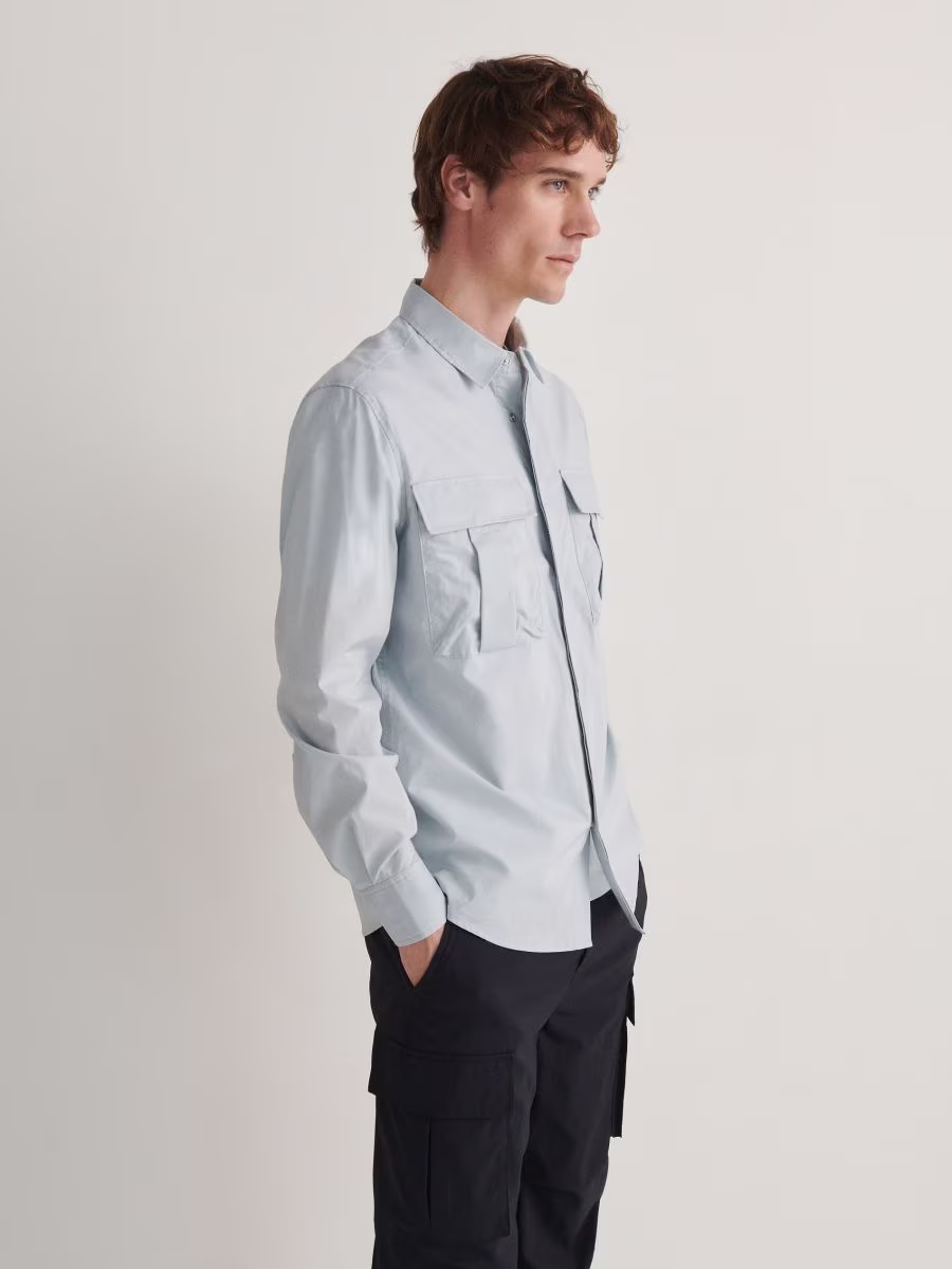 Regular Fit Cotton Rich Shirt