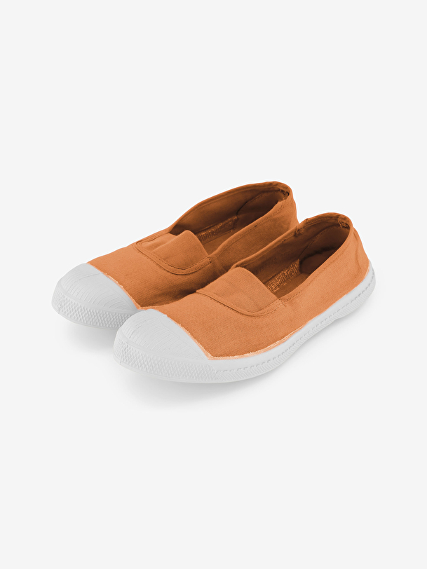Tennis elastique femme corail