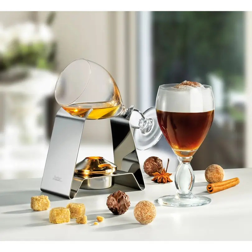 Rechaud 2er-Set Irish-Coffee Set