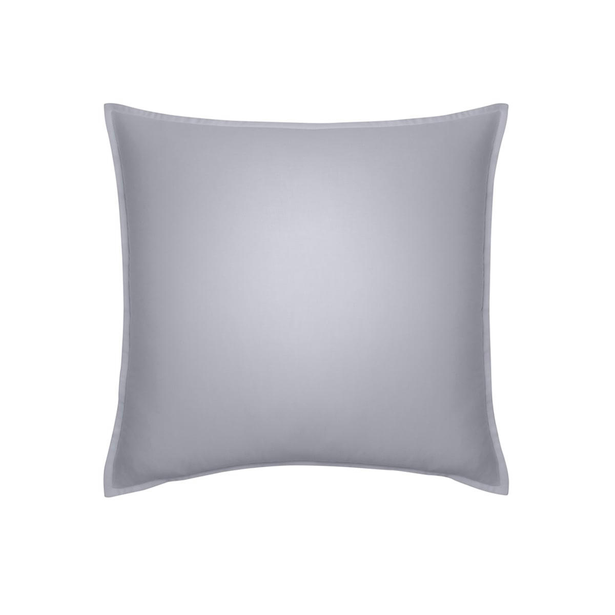 PALAZZO - Taie d'oreiller en satin de coton gris 65x65