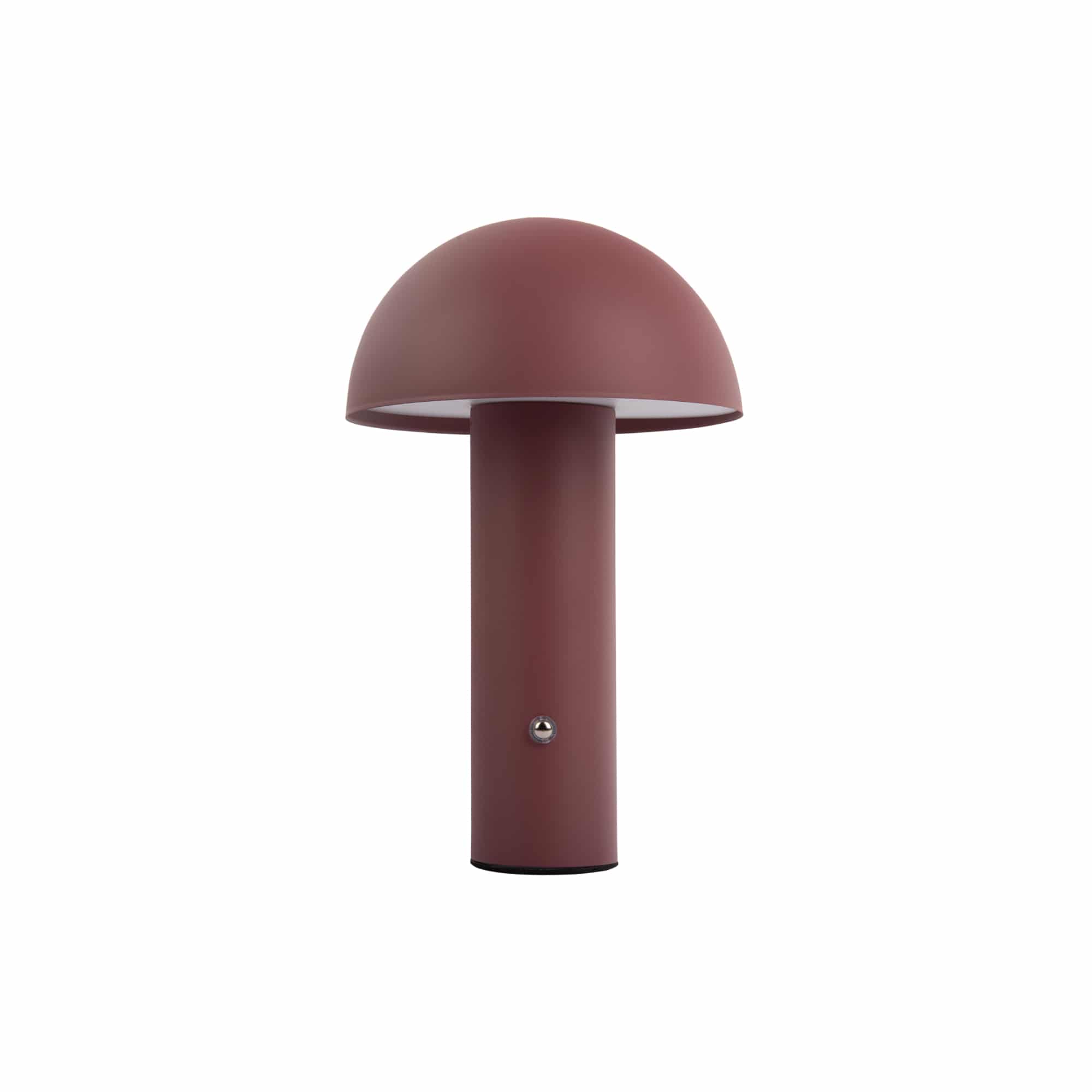 Leitmotiv tafellamp Fuego - rood - 15x5.5x24.5cm - Paddenstoellamp