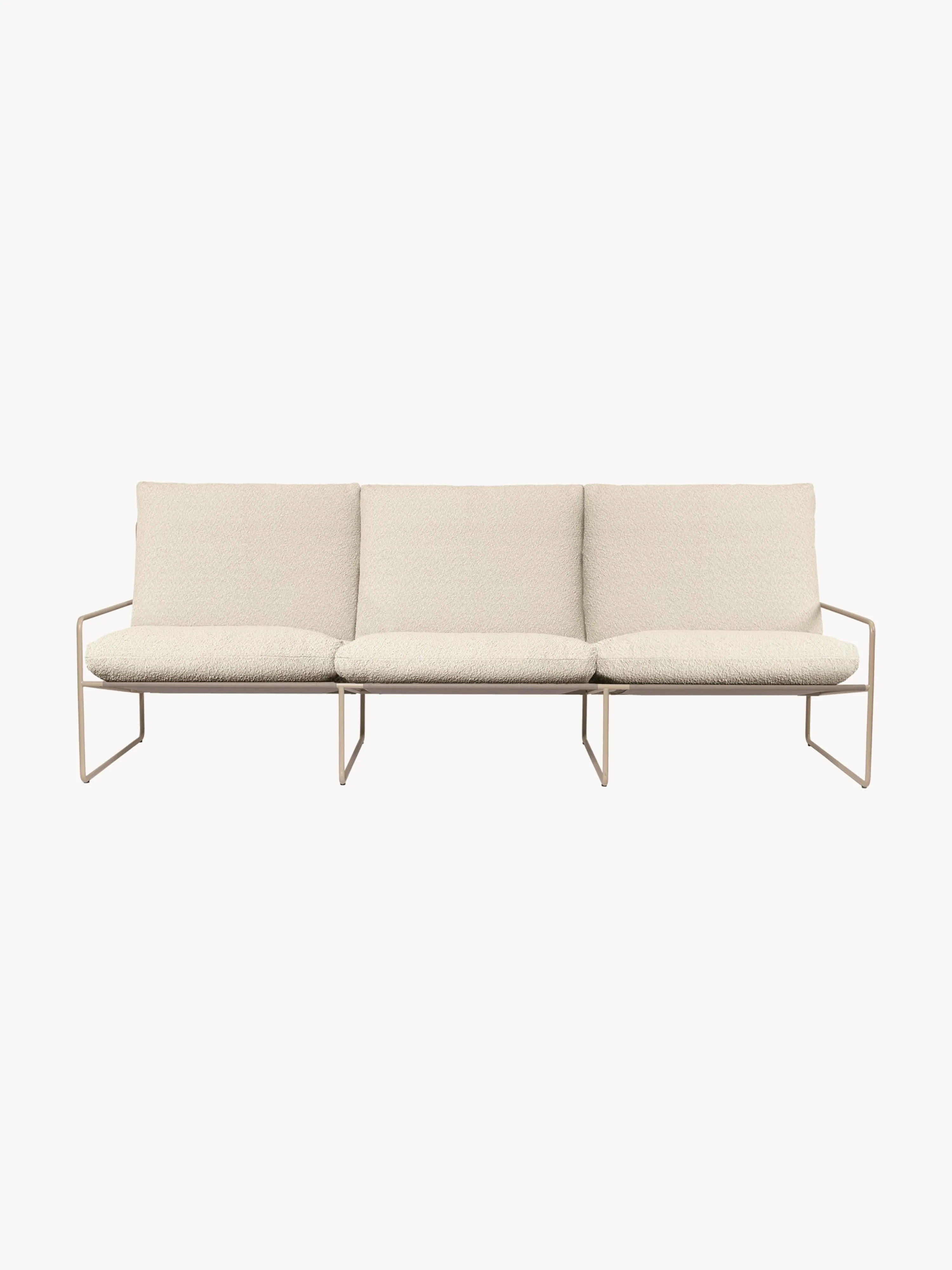 Bouclé Gartensofa Desert (3-Sitzer)