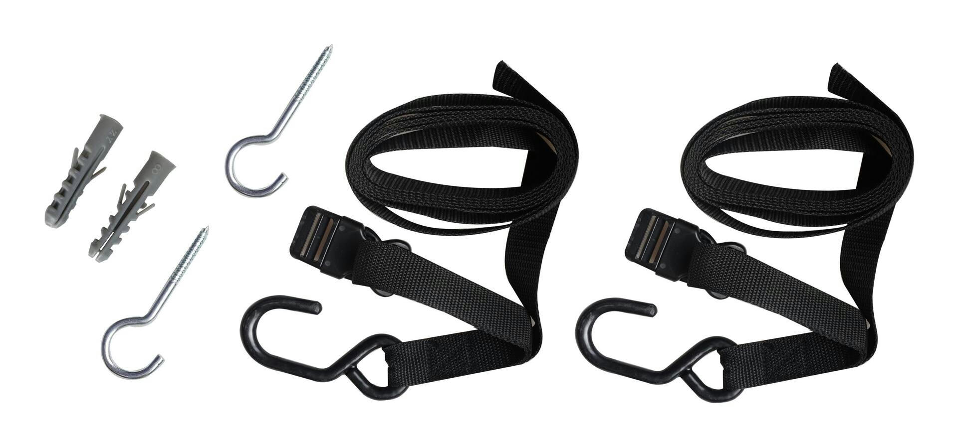 Mastercraft Ceiling / Wall Mount Kayak Strap System, Up to 27-kgs