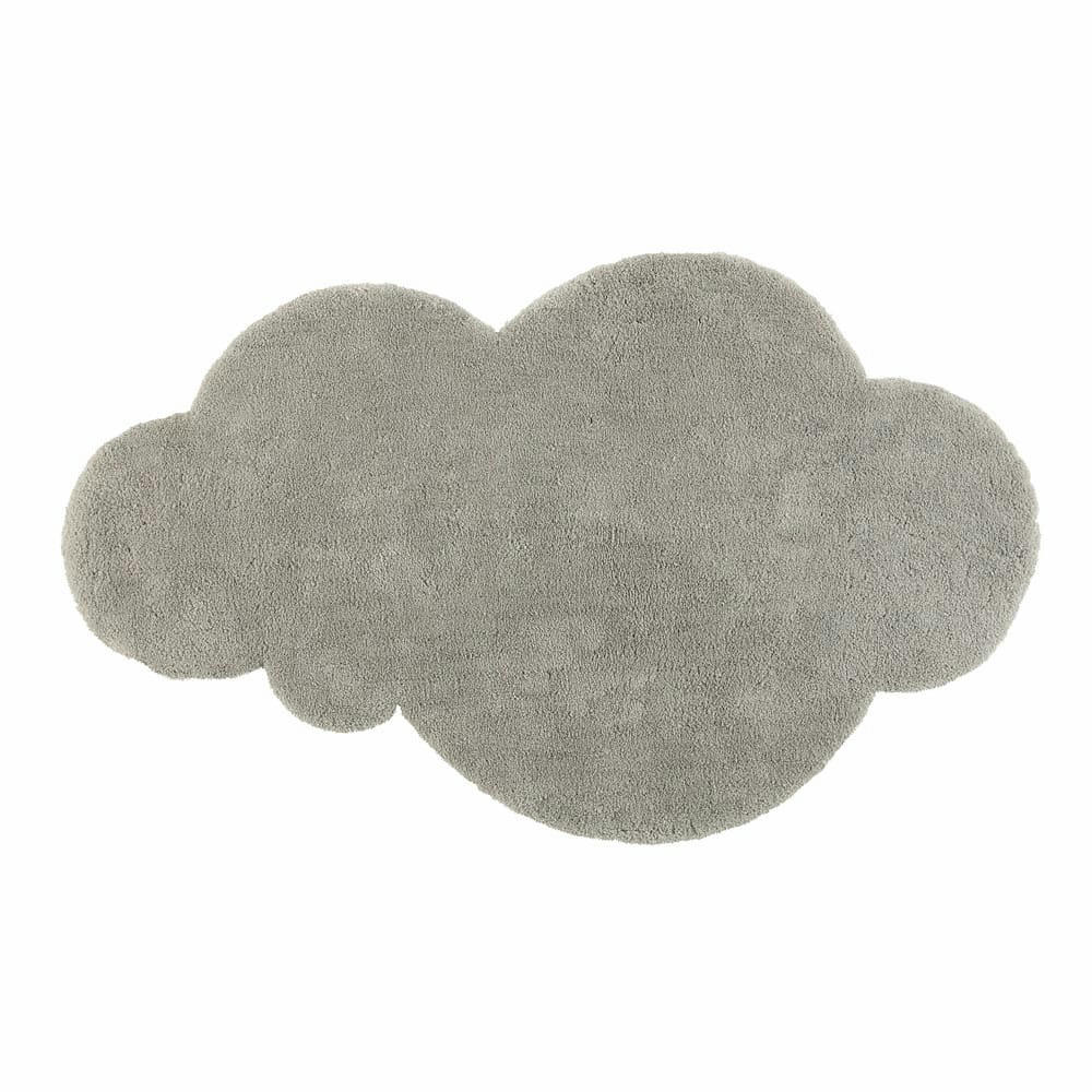 - Tapis nuage gris 125x200