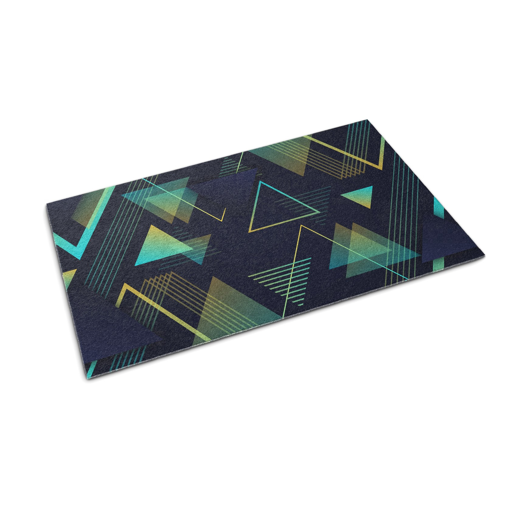 Wycieraczka zewnętrzna 60x40 Geometryczne Trójkąty modern Tulup